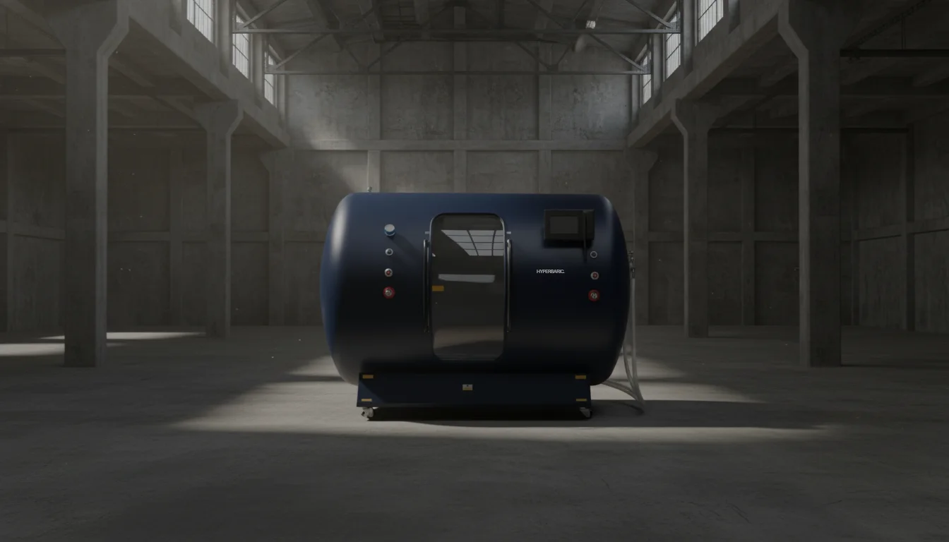 Hard-shell hyperbaric chambers in a commercial facility setting Hard-shell hyperbaric chambers in a commercial facility setting