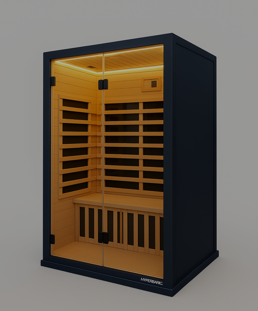 InfraHeat Duo (Infrared 2-Person Hemlock Sauna)