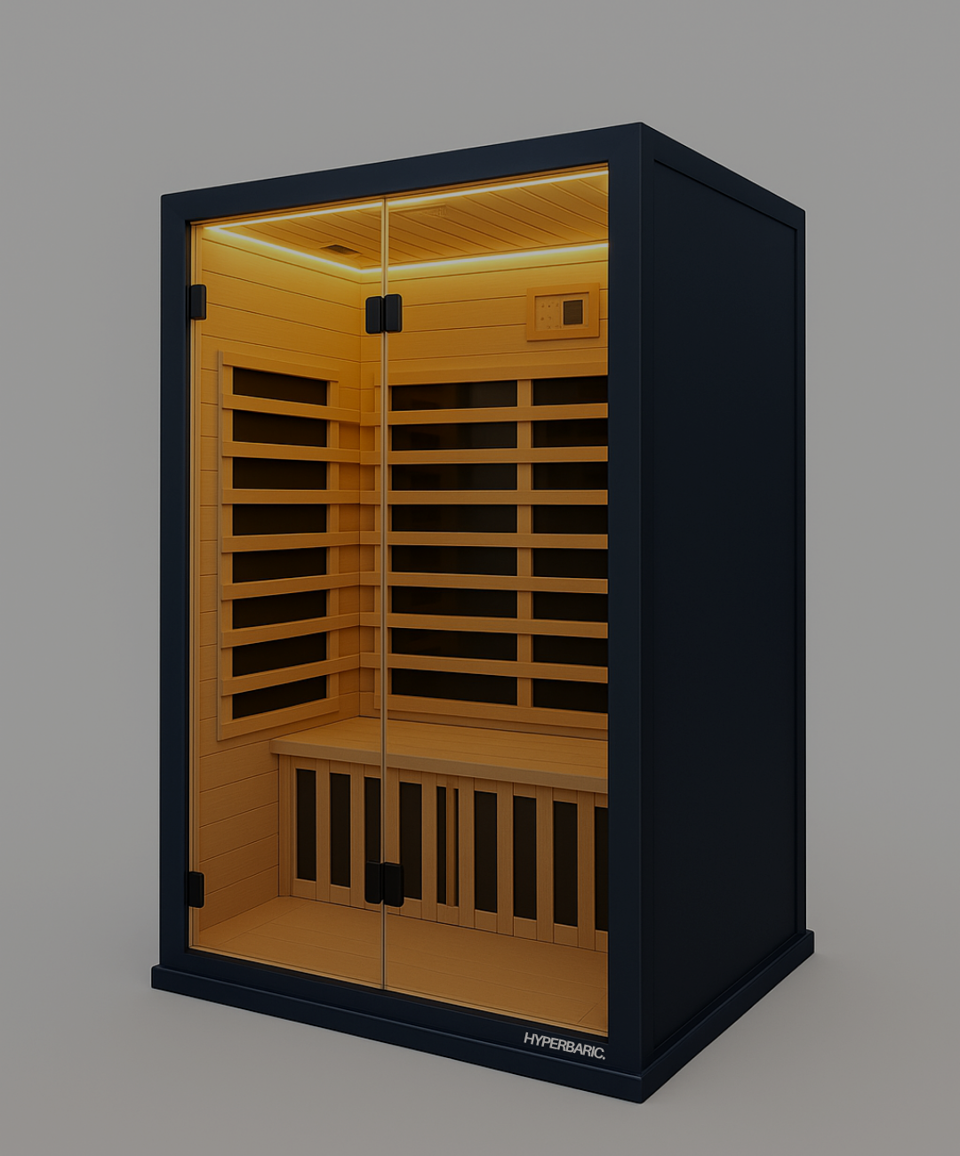 InfraHeat Duo (Infrared 2-Person Hemlock Sauna)